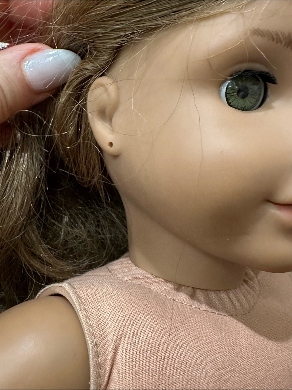 American Girl Truly Me Doll Light Brown Hair Green Eyes Pierced Ears 18” - Picture 3 of 10